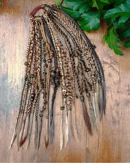 Ponytail with dreads