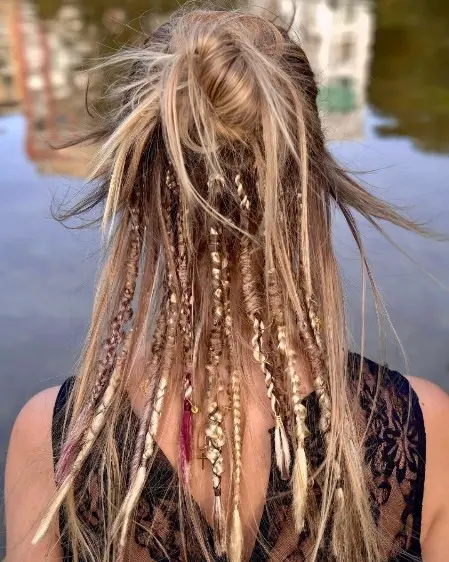 SE dreads and braids