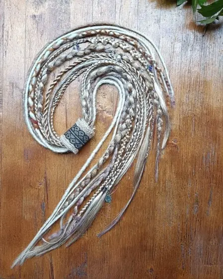 Custom made dreads